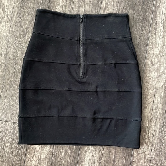 Talula (Aritzia) black bodycon skirt , size 2 - Picture 2 of 5